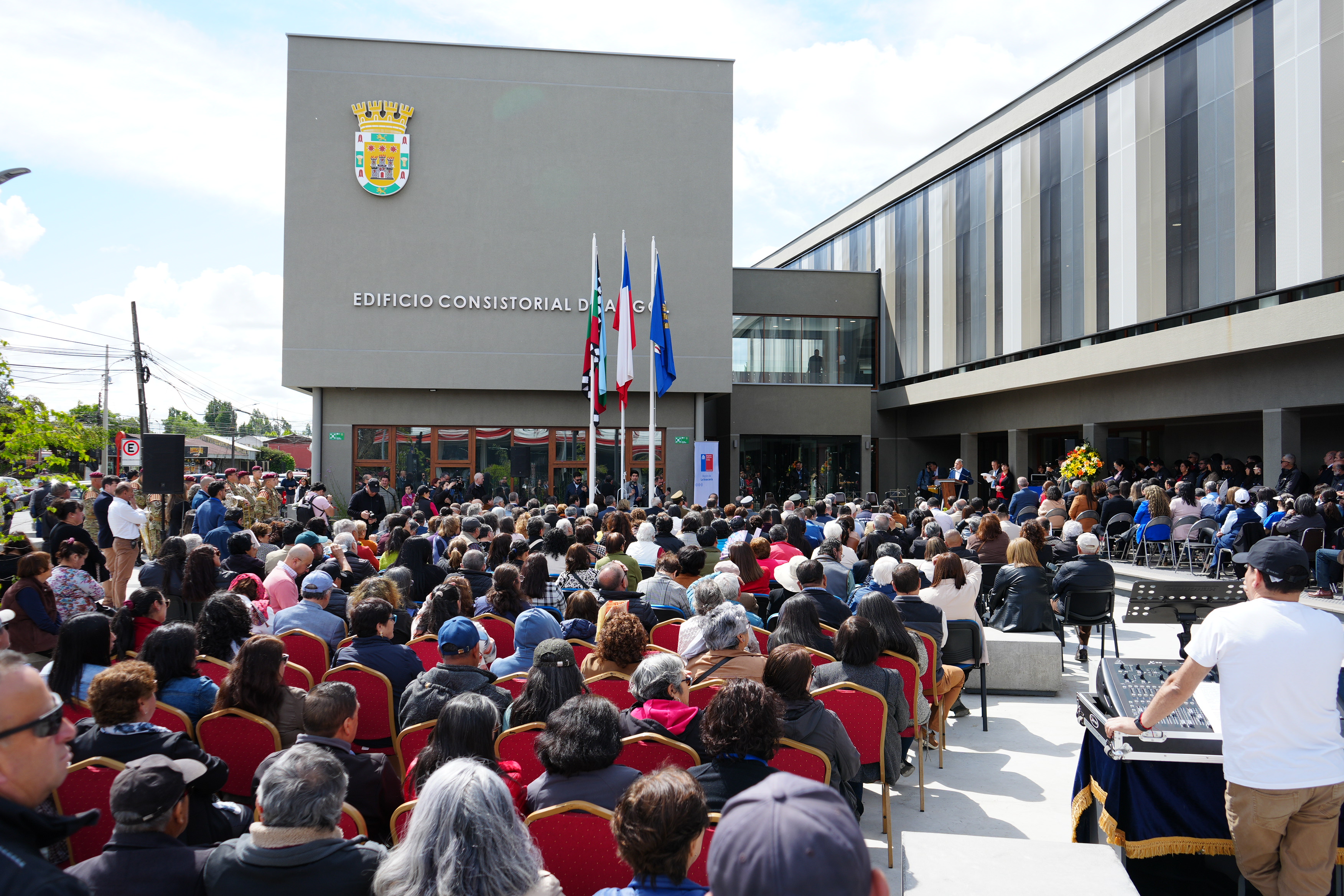 Gobierno de La Araucanía consolida su estrategia de infraestructura pública con la inauguración del Edificio Consistorial de Angol